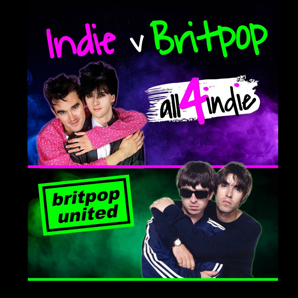 Indie v Britpop Double Headliner