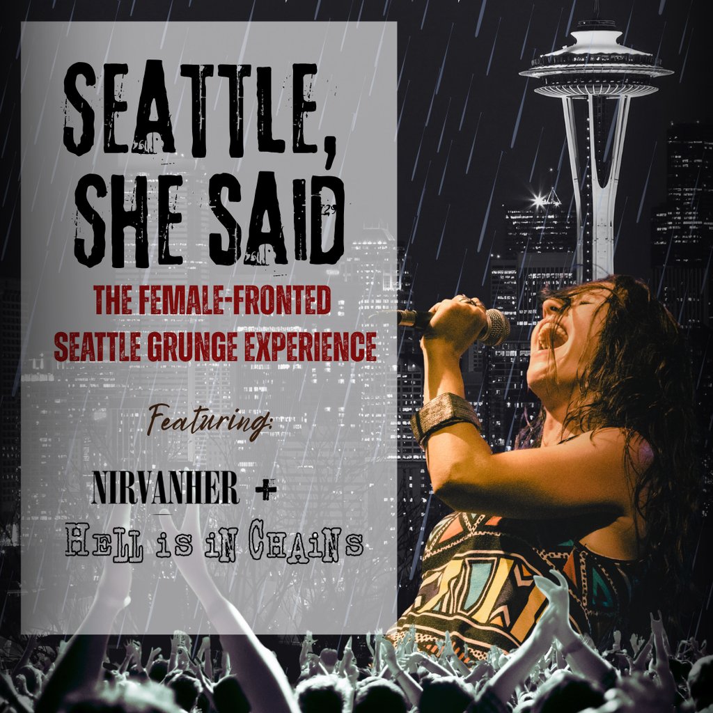 SEATTLE, SHE SAID | The female-fronted Seattle grunge experience Image