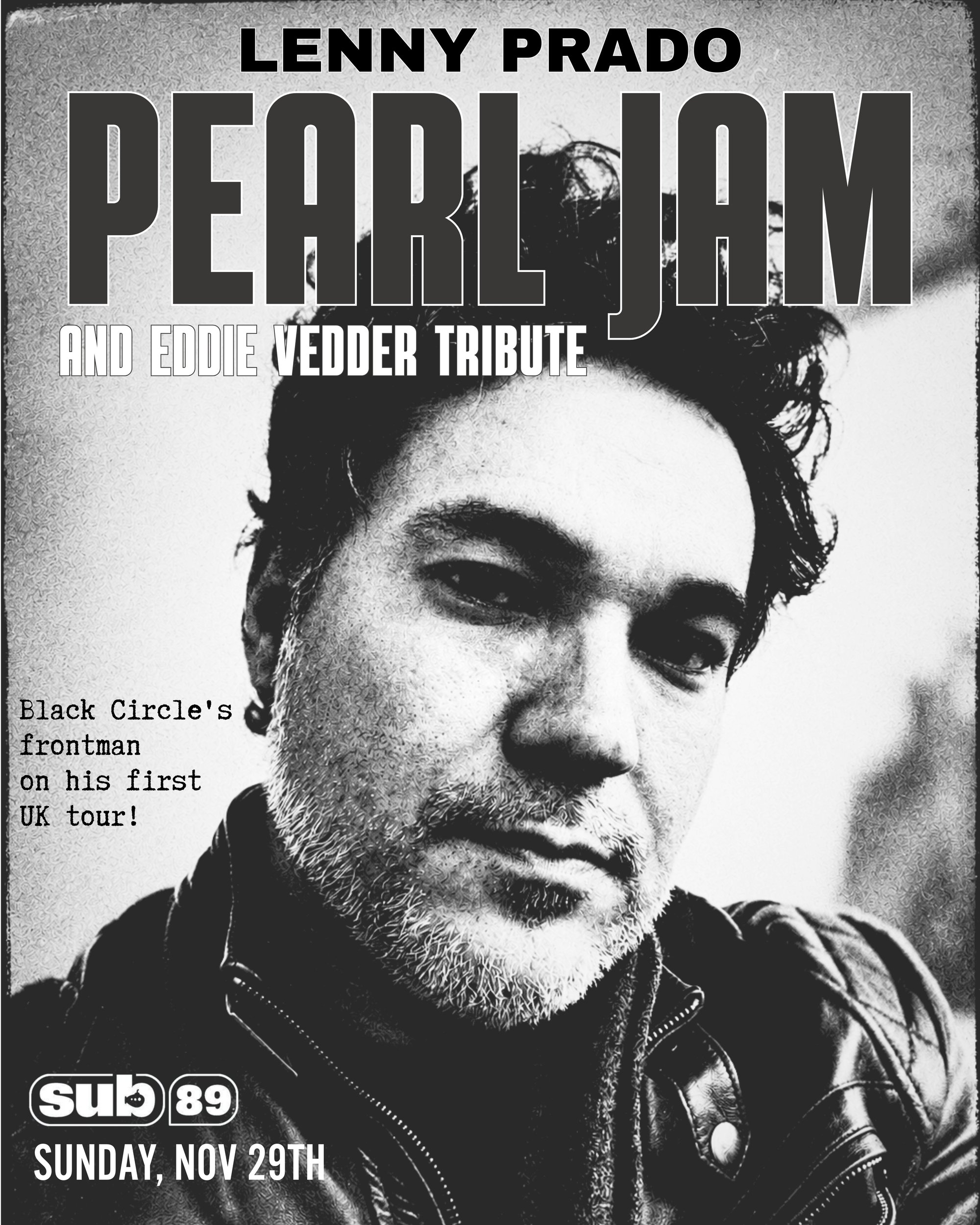 Tickets: Pearl Jam / Eddie Vedder tribute by Lenny Prado | SUB89