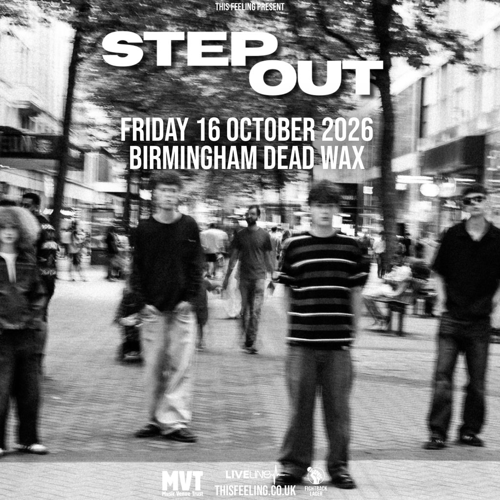 Step Out - Birmingham — gig artwork