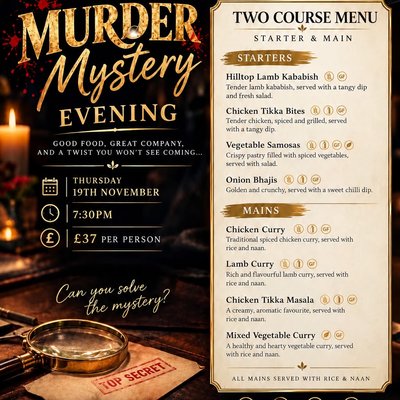 Murder Mystery Dinner