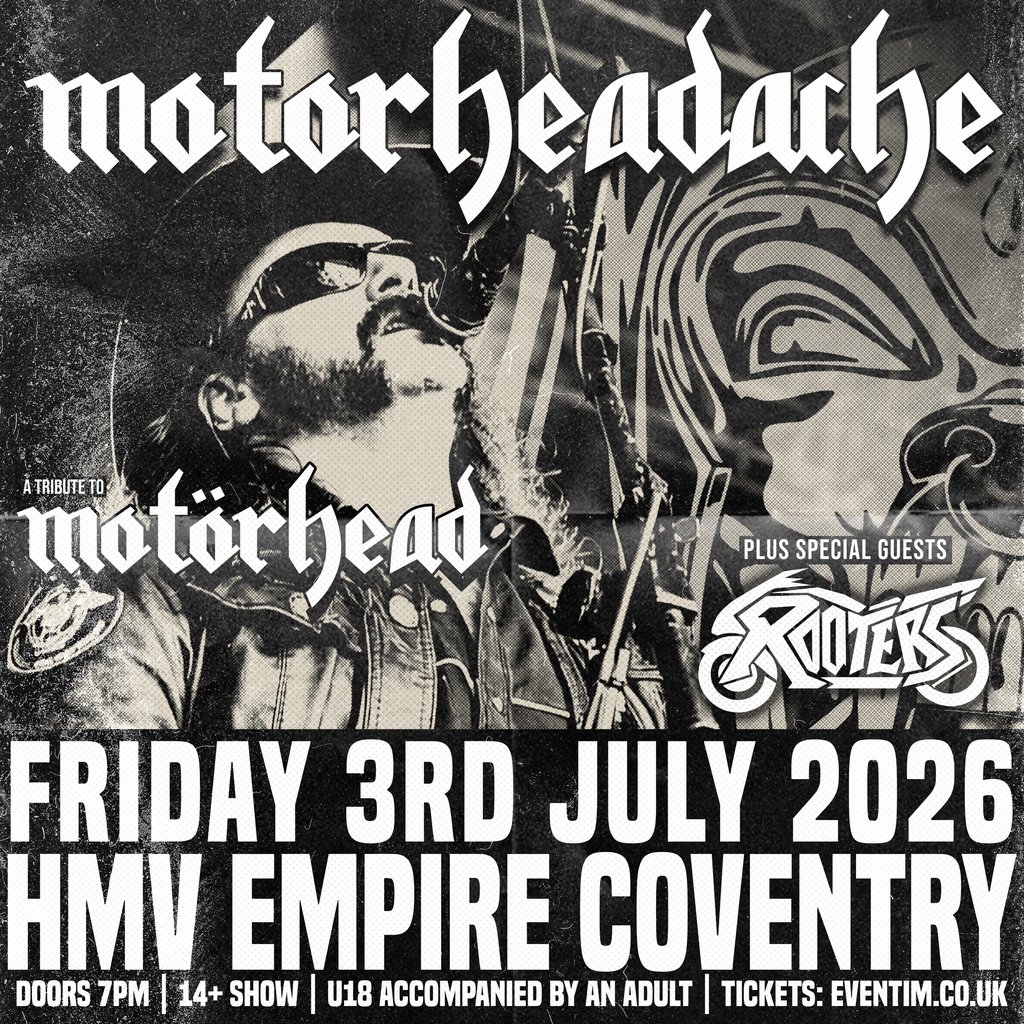 Motorheadache + Special Guest The Rooters