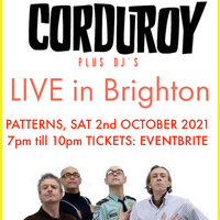 CORDUROY - Acid Jazz Legends Live in BRIGHTON + DJs at Patterns