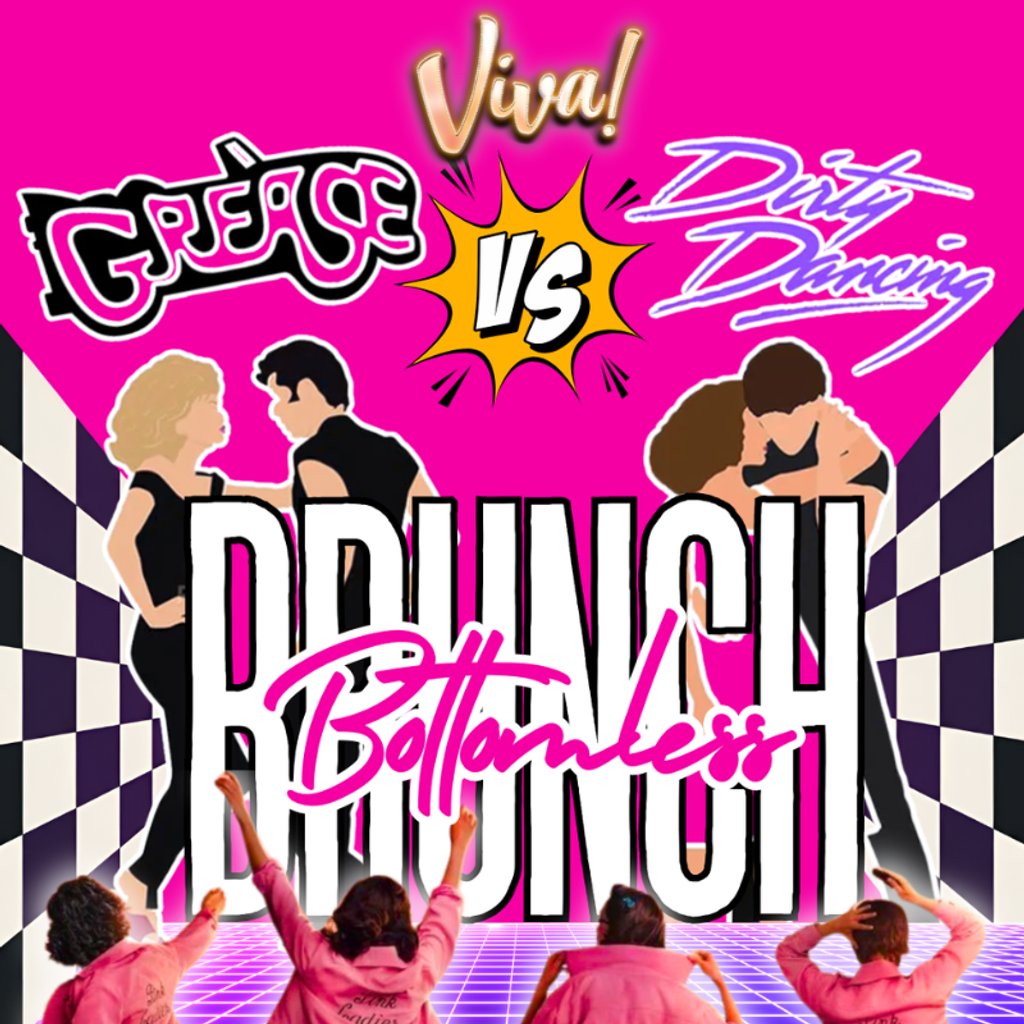 Grease vs Dirty Dancing Bottomless Brunch