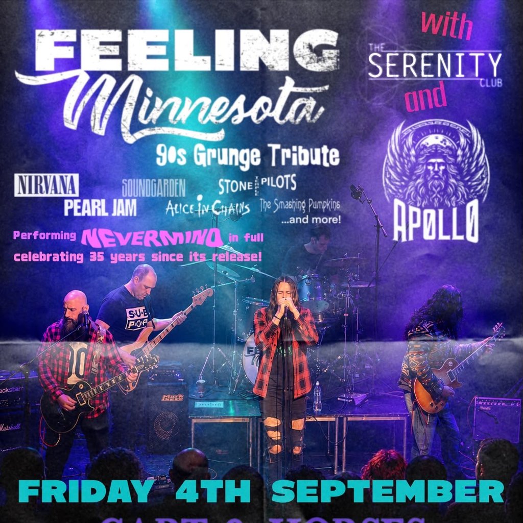 Feeling Minnnesota - 90s Grunge Tribute - Cart & Horses, London Image