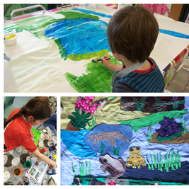 Drop-in Arts & Crafts Mapestry with Froglife