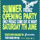 FREAKZ Summer Opening Party Event Title Pic