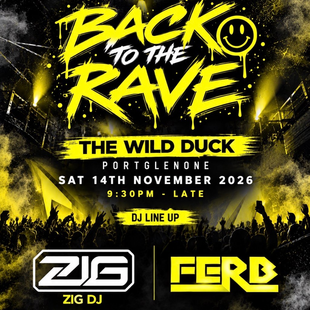 Back to the rave at The Wild Duck Inn, Portglenone