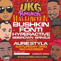 UKG Brunch Halloween with Bushkin, Fonti, Hyperactive & More at The Steel Yard