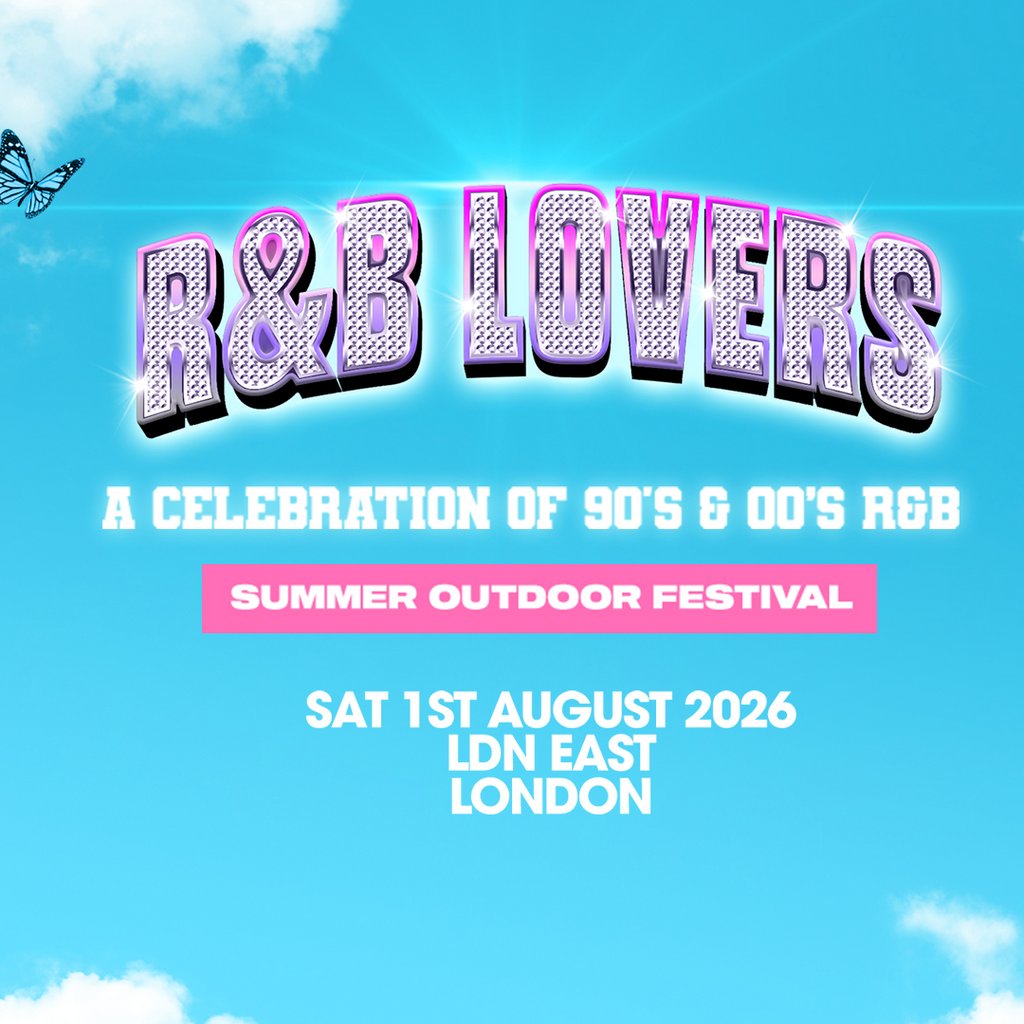 R&B Lovers Summer Open Air Festival - Sat 1st Aug - LDN EAST