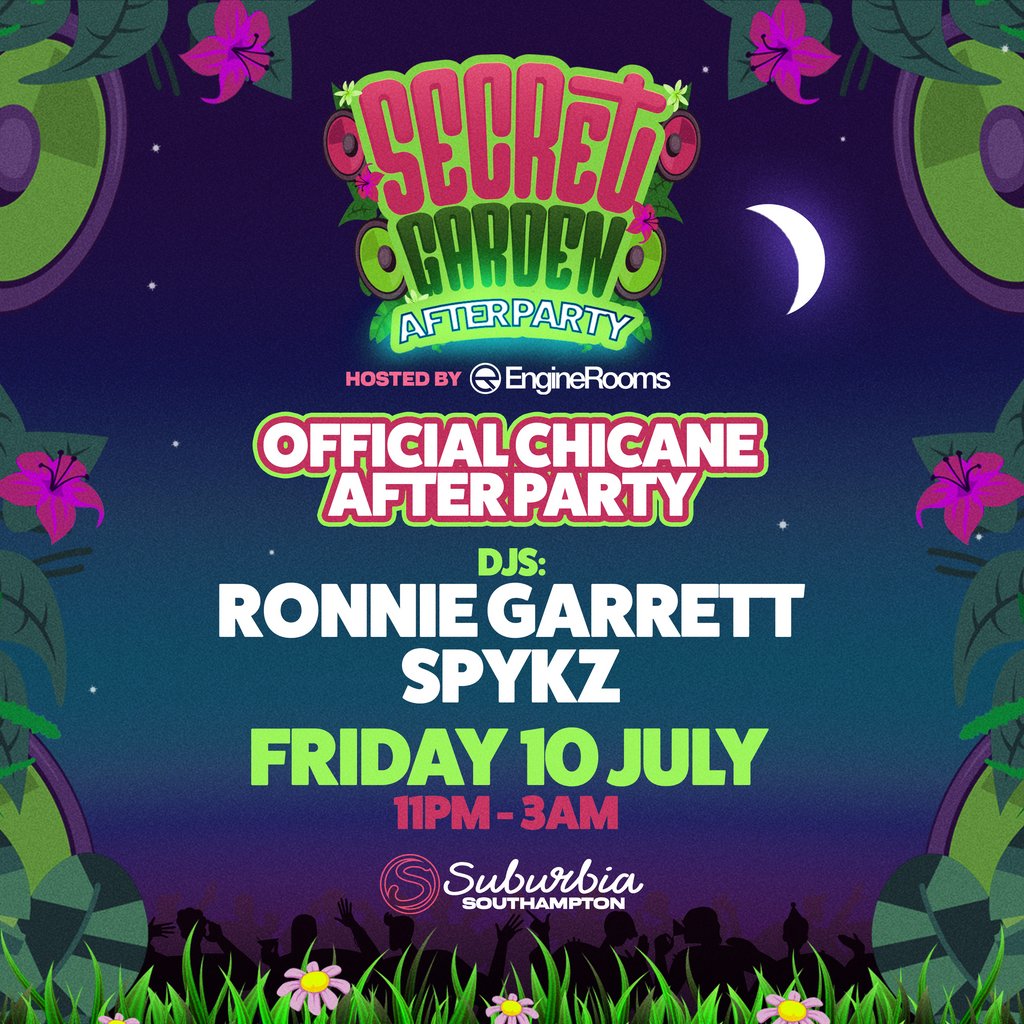 Chicane In The Garden Official Afterparty | Suburbia Southampton