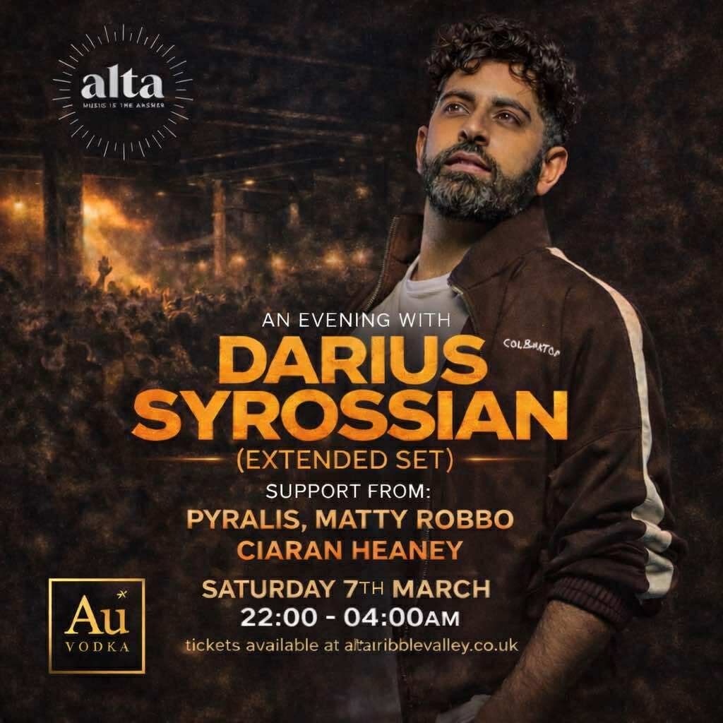 An Evening with Darius Syrossian at alta