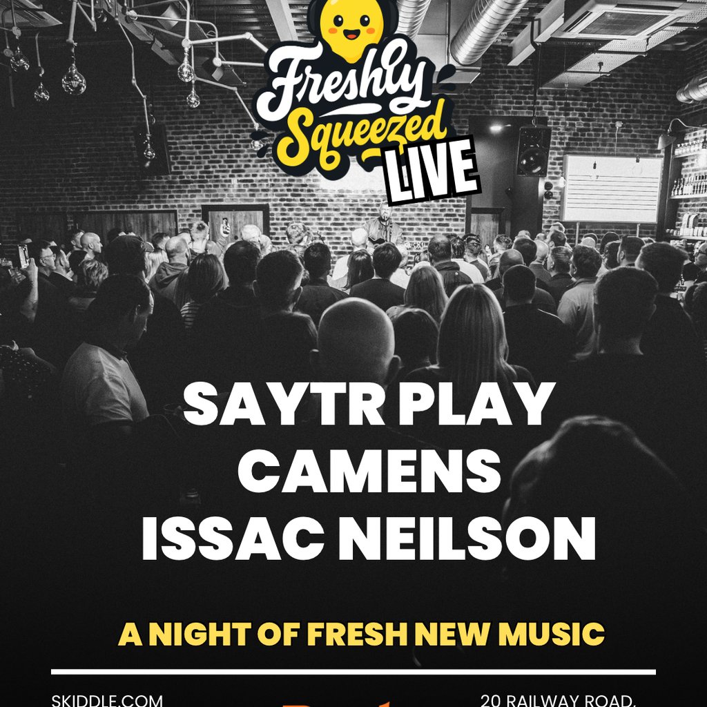 Freshly Squeezed LIVE! — gig artwork