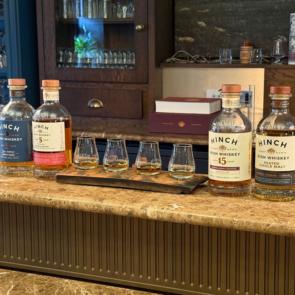 Whiskey tasting (Hinch Irish Whiskey)