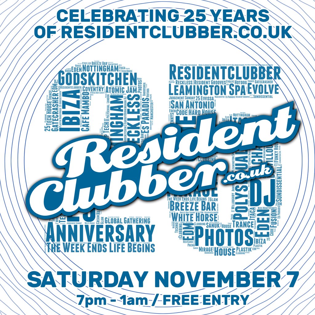 Residentclubber 25th Anniversary Night
