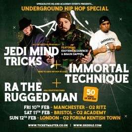 Jedi Mind Tricks, Immortal Technique & RA The Rugged Man