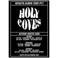 Holy Coves Album Release Tour - Autumn/Winter 2026 at The Motorsport Lounge