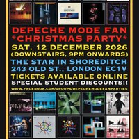 Depeche Mode / Mute Records Fan Christmas Party at The Star In Shoreditch