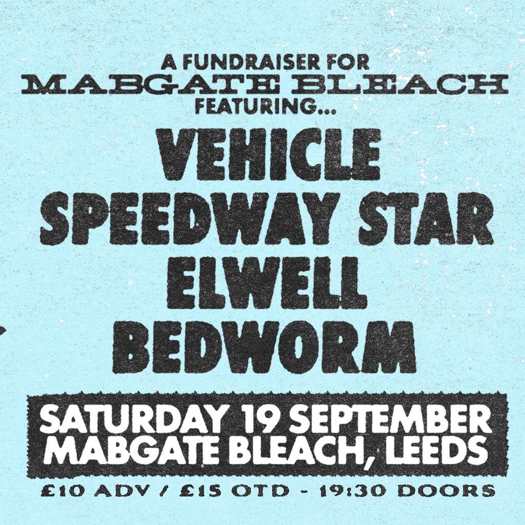 Mabgate Fundraiser ~ Vehicle, Speedway Star, Elwell, Bedworm