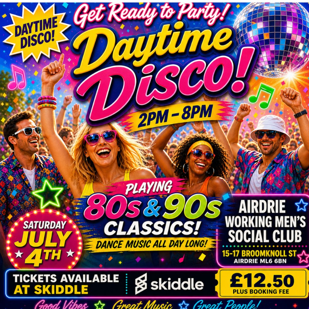 Daytime 80's & 90's disco