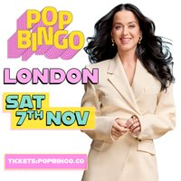 POP Bingo Sat 7th Nov London at Duo Clapham