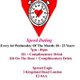 Speed Dating. 18 -  25 years. Wednesdays Event Title Pic