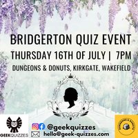 Bridgerton Quiz Event at Dungeons And Donuts