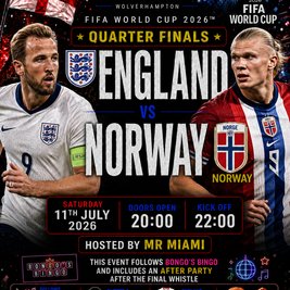 FIFA World Cup 2026 - England vs Norway (Quarter Final)