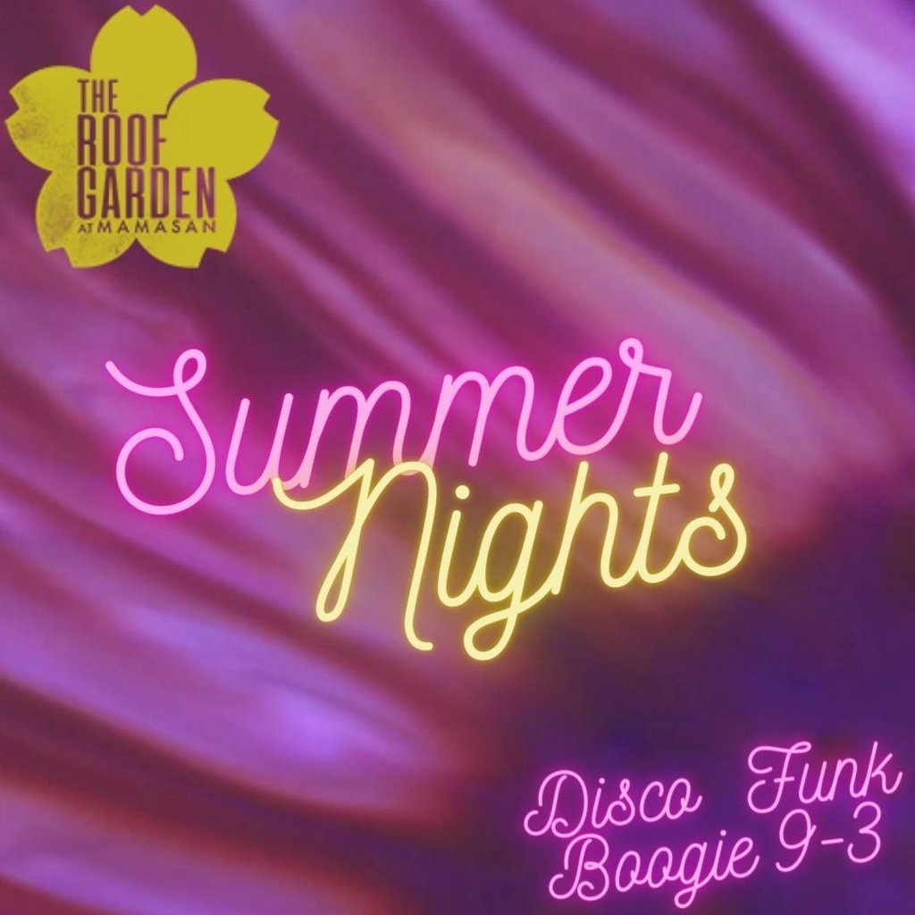 The Roof Garden at Night Tickets The Roof Garden At Mamasan Liverpool