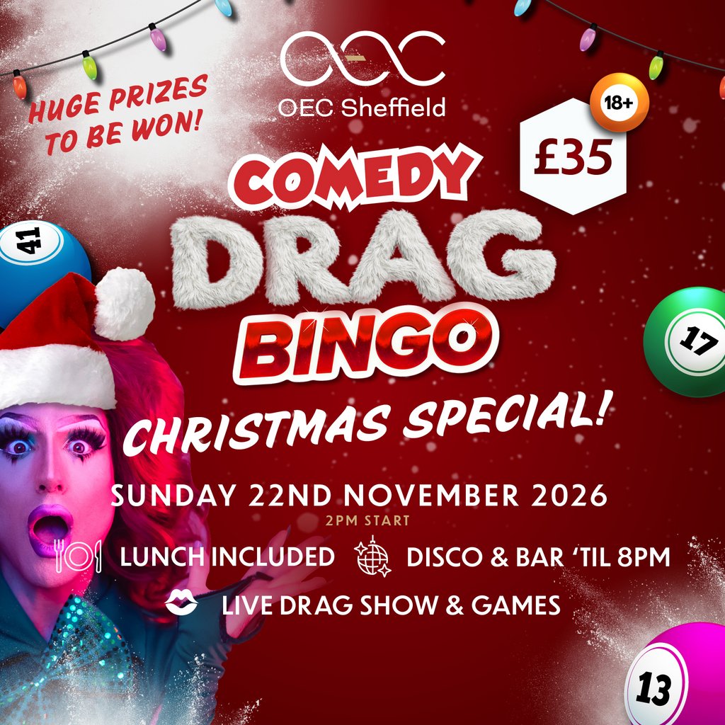 Comedy Drag Bingo at The OEC, Sheffield