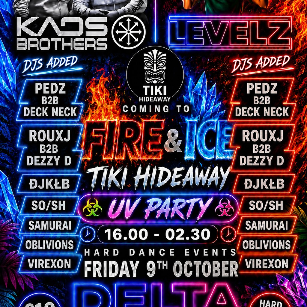 DELTA Hardstyle UV PARTY Image
