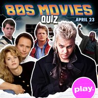 80's Movies Quiz at PLAY