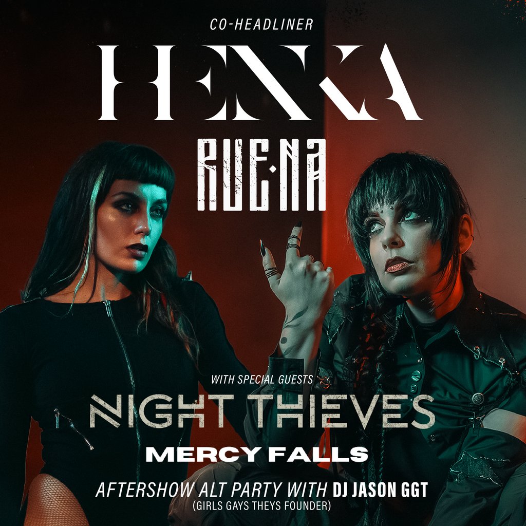 RUENA x HENKA Co-Headliner + Night Thieves at The Fighting Cocks