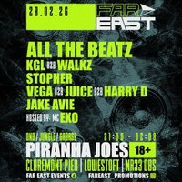 Far East: III at Piranha Joes Lowesoft