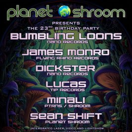 Planet Shroom - 23rd Birthday Party