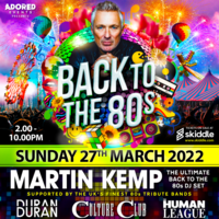 Martin Kemp Back to the 80's at Bowlers Exhibition Centre