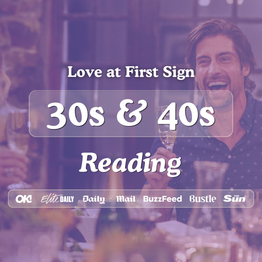 30s & 40s Singles Night @ Be At One Reading | Love at First Sign at Be At One, Reading, Reading