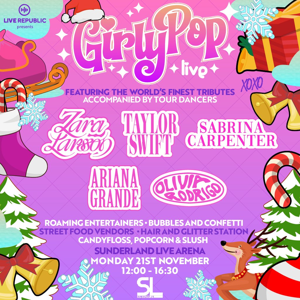GirlyPop Live - Xmas Party| Sunderland Live Arena