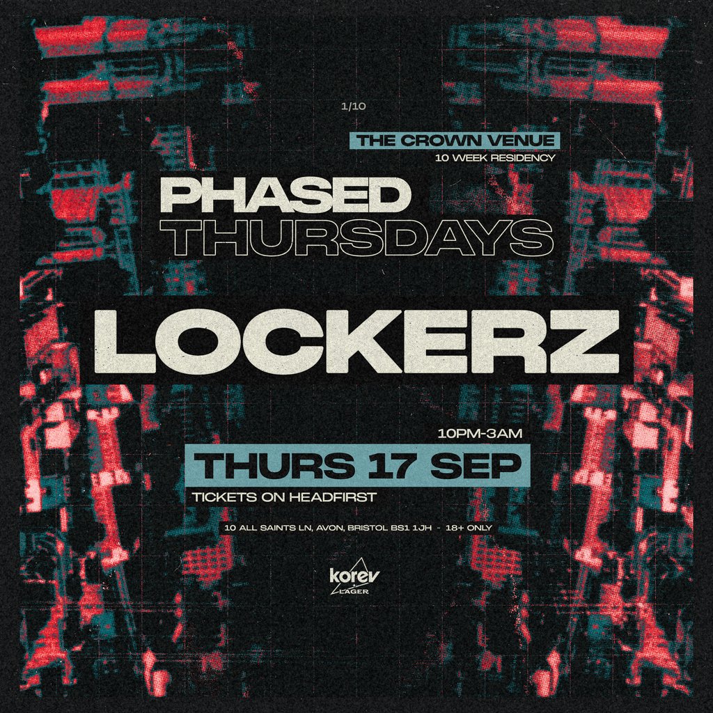 Phased Thursdays: Lockerz + Basscat, Farmer, Wrighty + More