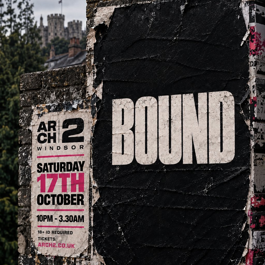 Bound Presents Jwave B2B Phill De Janeiro + Chopper at Arch 2, Windsor