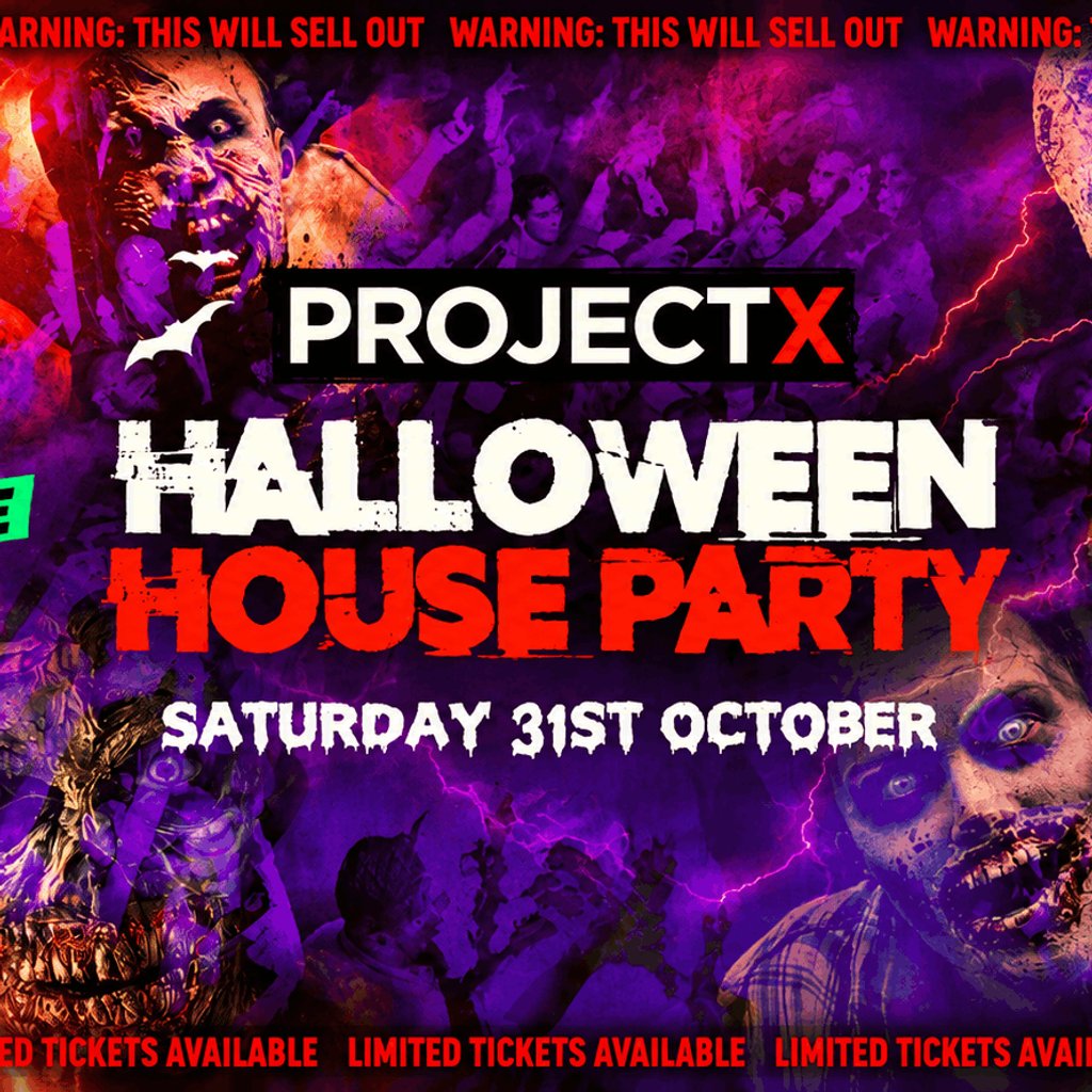 Project X Halloween House Party - Coventry & Warwick