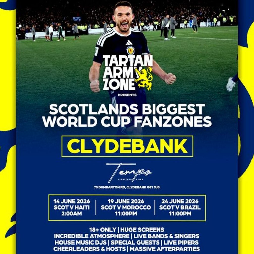 Tartan Army Zone: Scotland Vs Brazil (Clydebank)