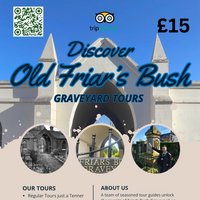 Friars Bush Graveyard Winter 25/26 Saturdays 11am Cemetery Tour at Friars Bush Graveyard