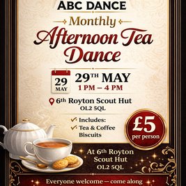 May Monthly Royton Tea Dance