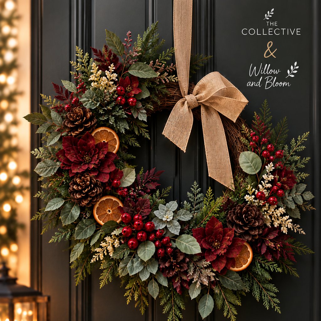 Wreath Making Workshop at The Collective, Newcastle-under-Lyme