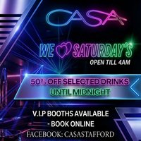Casa Saturday's at Casa Stafford