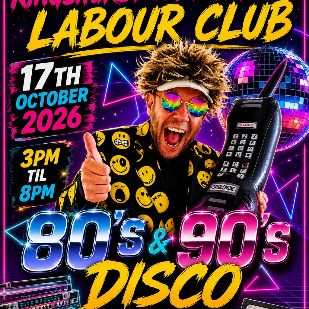 80's & 90's Afternoon Disco at Kingshurst Labour Club, Birmingham