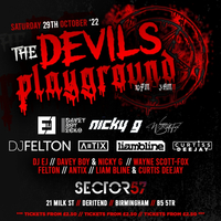 The Devils playground- Saturday 29th Oct at Sector 57 at Sector 57