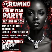 Rewind End of Year Party 90s & Noughties R&B
