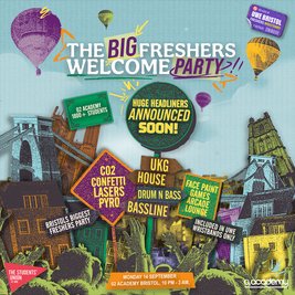 UWE Bristol Official Freshers | The Big Freshers Welcome Party